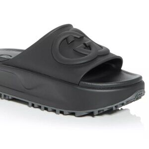 Gucci Platform Slides